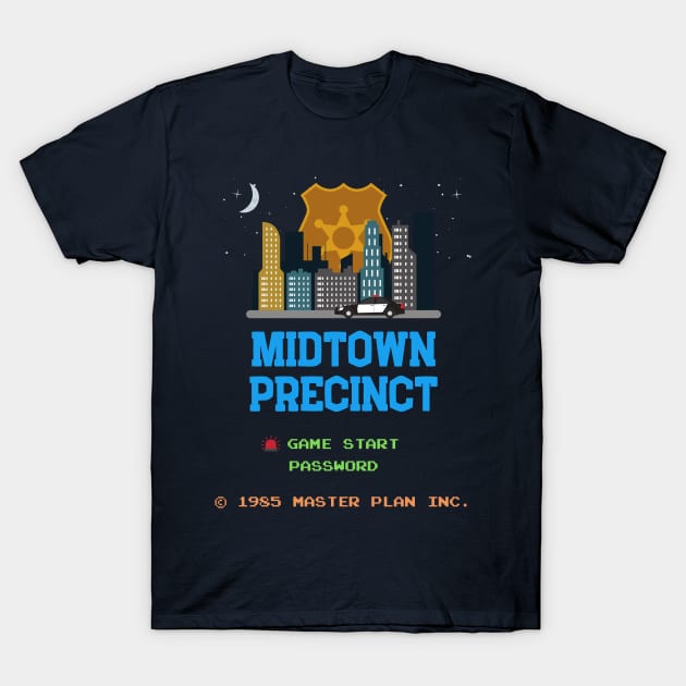 Midtown Precinct T-Shirt by LegitHooligan